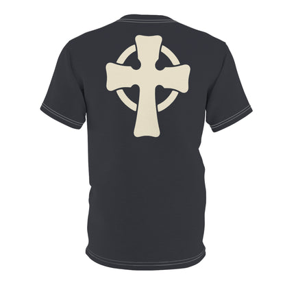"Retro Jesus", Unisex T-shirt (Antarctic Deep)