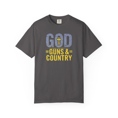 "God Guns & Country" #01, Unisex T-shirt
