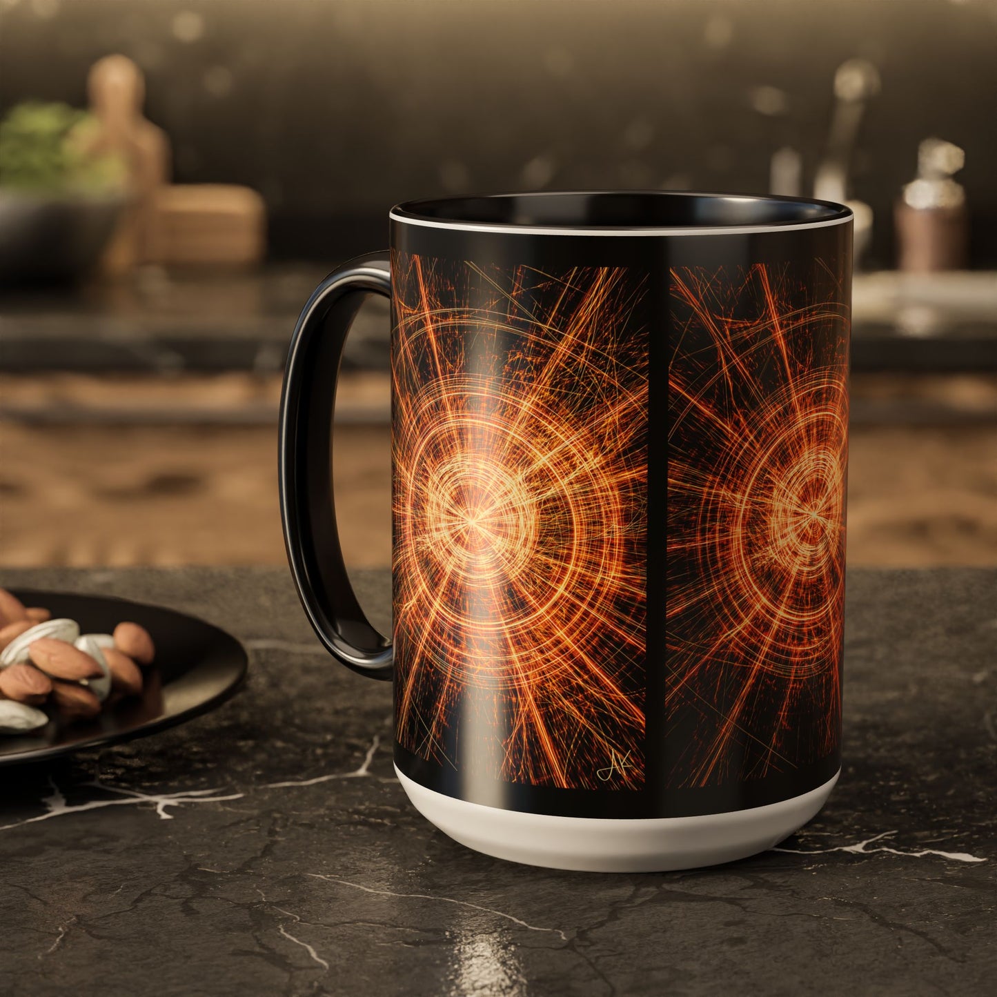 "His Light After Darkness", Colorful Mugs (11oz, 15oz)