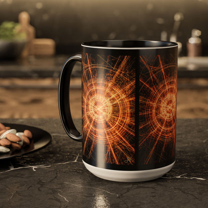 "His Light After Darkness", Colorful Mugs (11oz, 15oz)