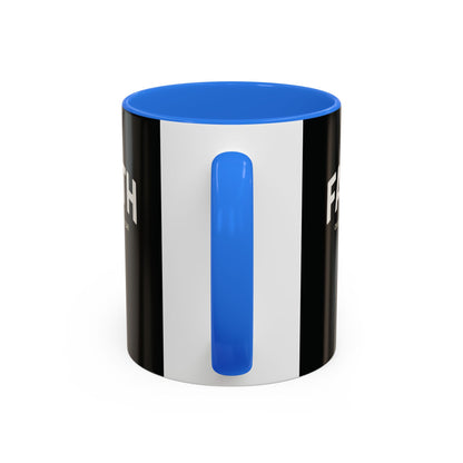 "Faith Overcomes Fear", Colorful Mugs (11oz, 15oz)