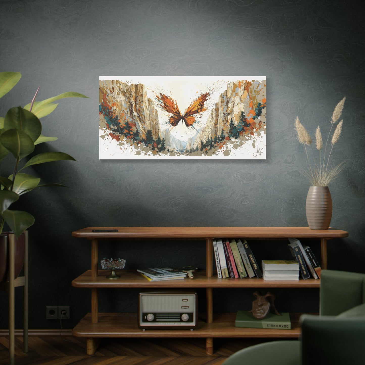 "Melinda's Butterfly", Fine Art Matte Canvas, Stretched, 1.25"