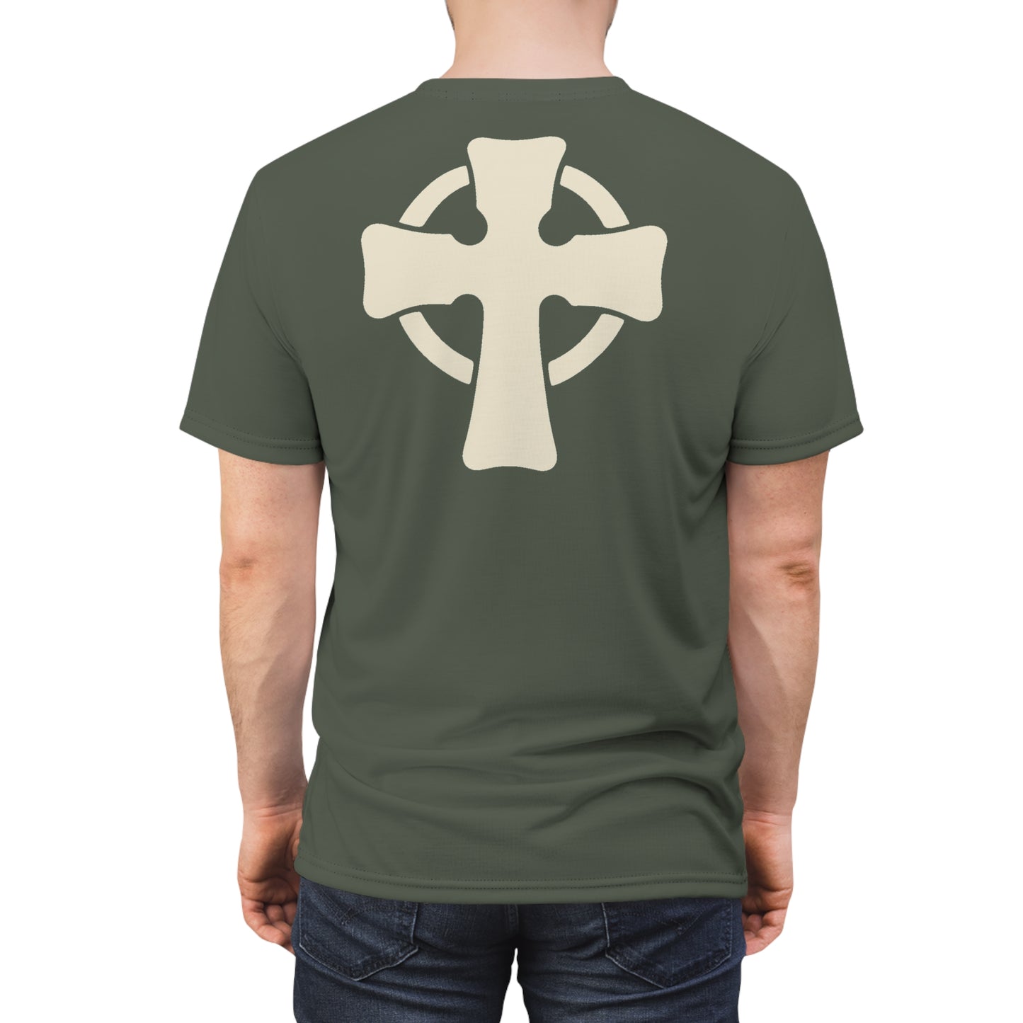 "Retro Jesus", Unisex T-shirt (Ebony Tree)