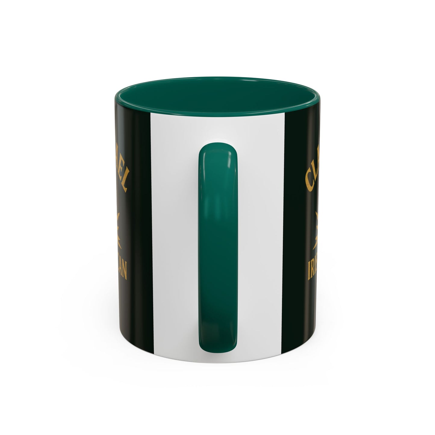 "Clan na Gael - Irish American", Colorful Mugs (11oz, 15oz) (Túath Green)