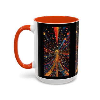 "Illuminated by Grace - 2 Corinthians 4:6", Colorful Mugs (11oz & 15oz)