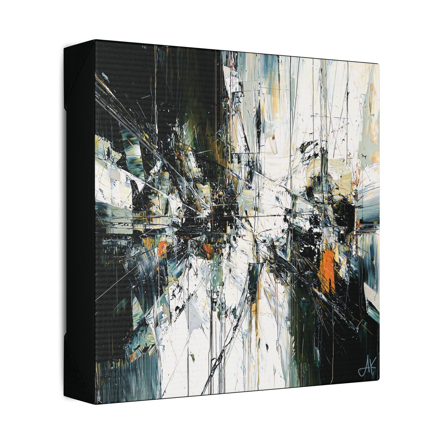 "Abstract 543", Stretched Classic Canvas Fine Art Print