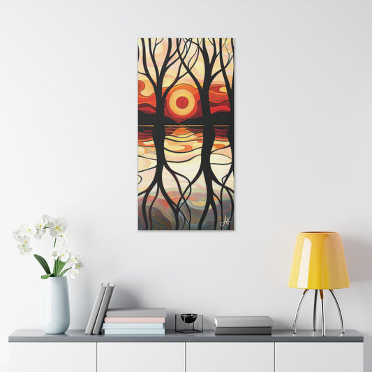 "Liminal Twilight", Stretched Classic Canvas Fine Art Print