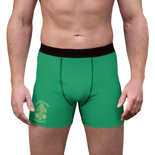 "Archie Kilmor Cross - Reforged" #01, Men's Boxer Briefs (Lagoon Tealgum)
