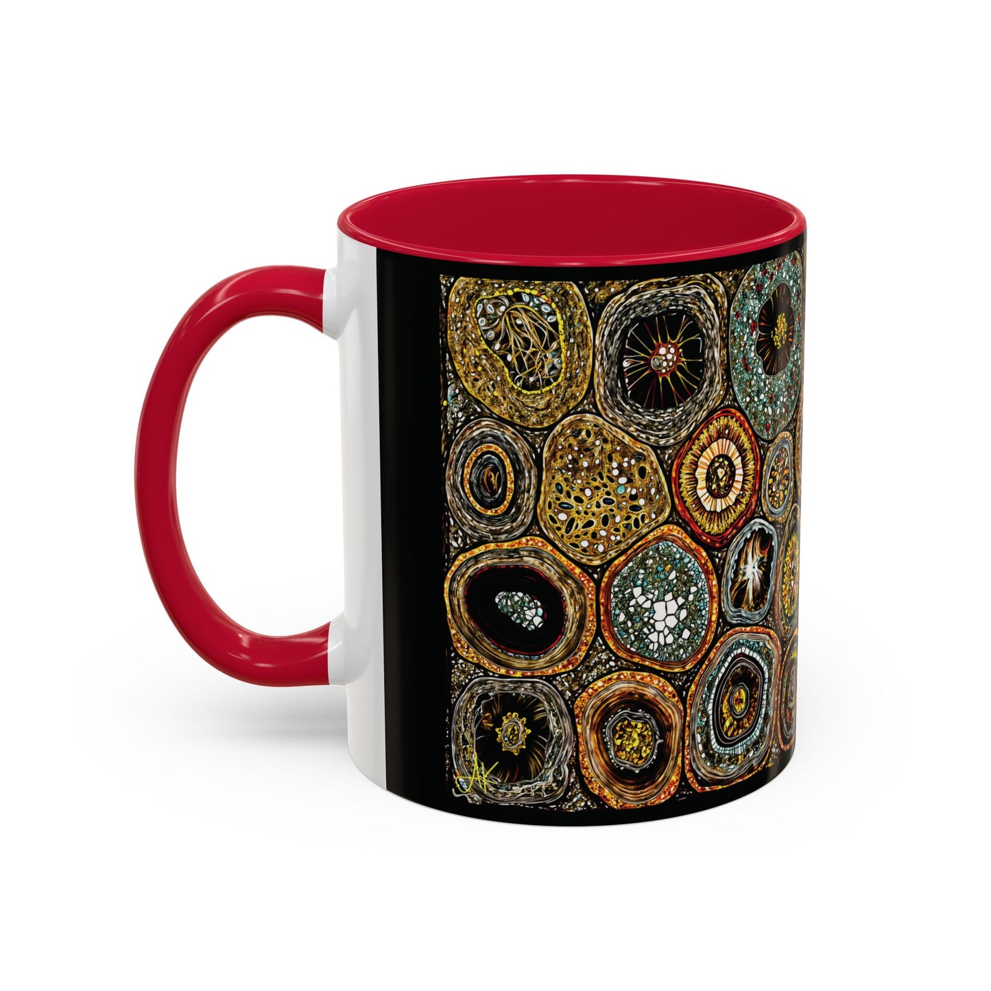 "Every Detail, His Design", Colorful Mugs (11oz, 15oz)