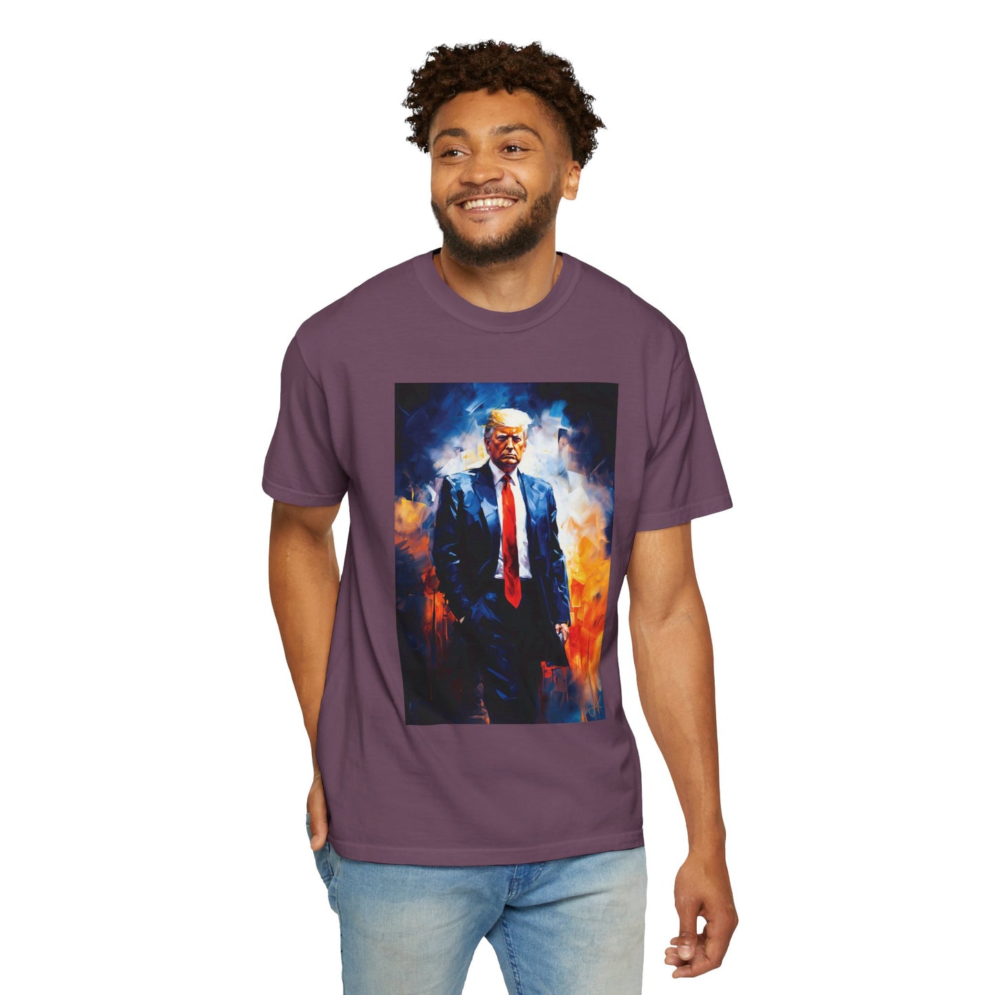 "Trump Portrait" #22, Unisex T-shirt (Dark Colors)