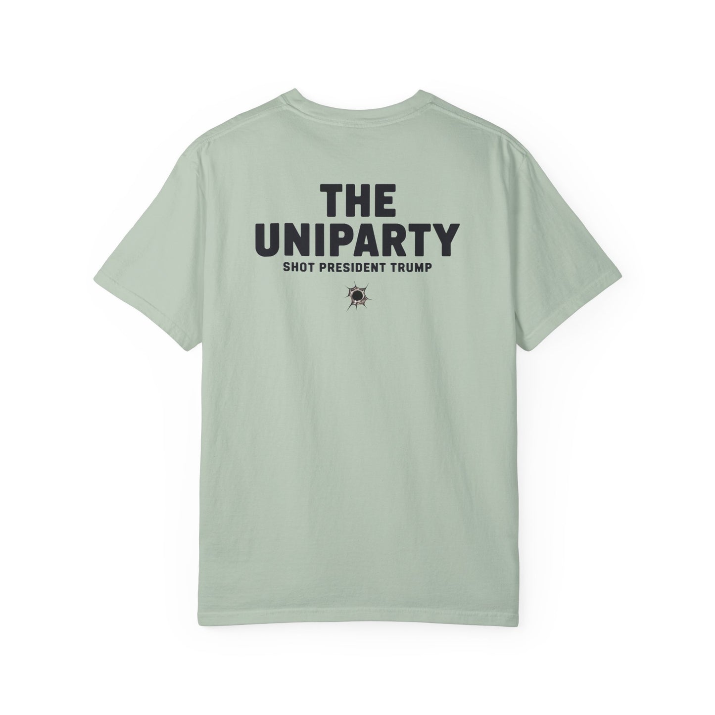 "The Uniparty Shot President Trump" #02, Unisex T-shirt