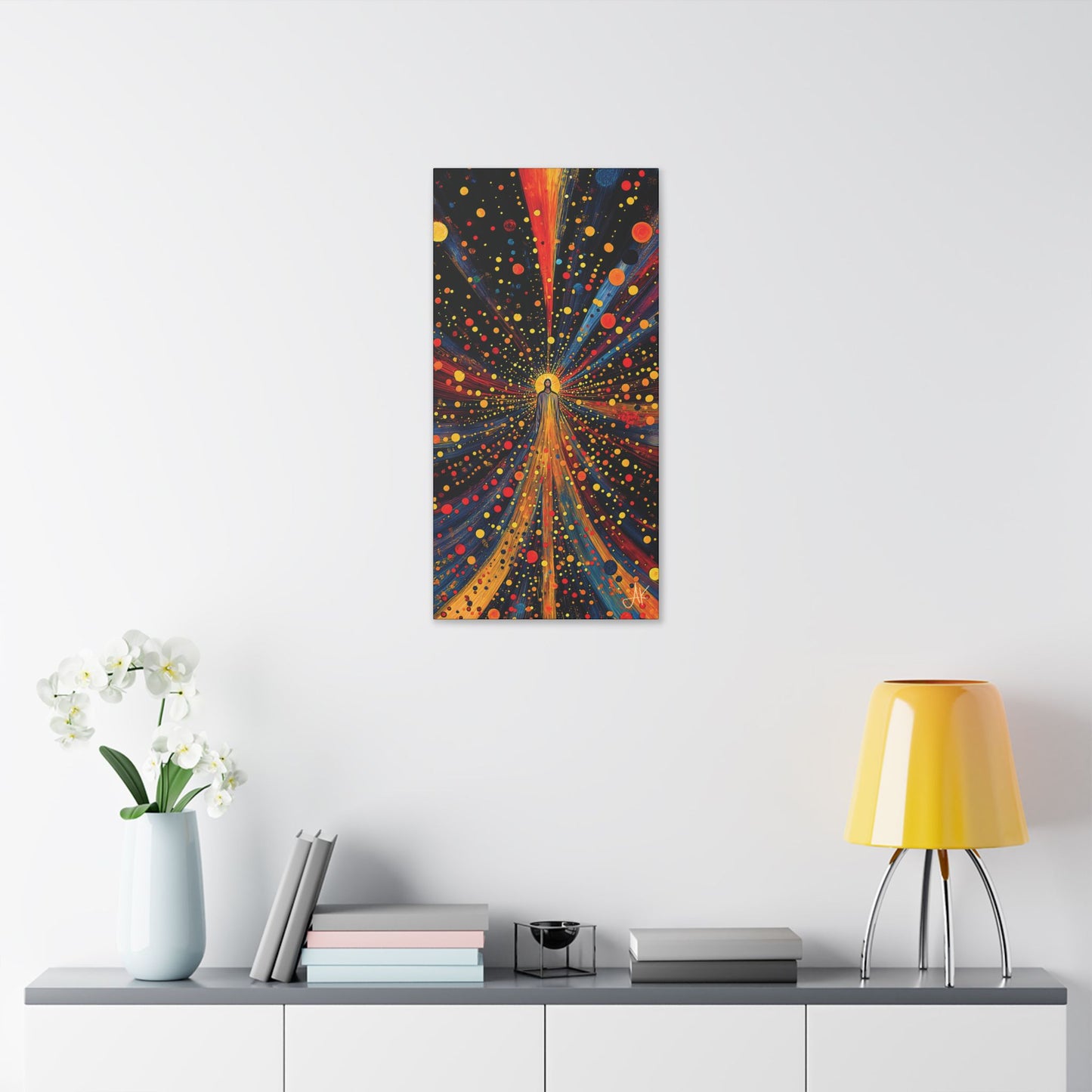 "Illuminated by Grace - 2 Corinthians 4:6", Stretched Classic Canvas Fine Art Print