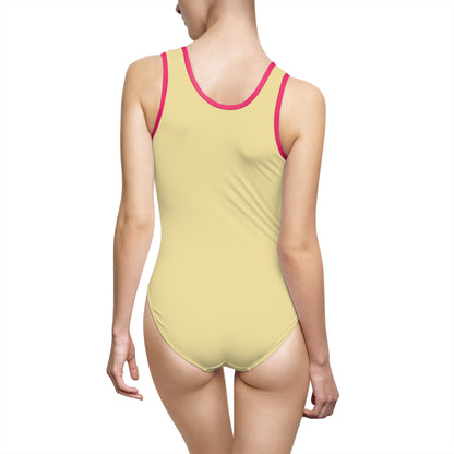 "Delicious Cherries", Women's Classic One-Piece Swimsuit (Sanctum Veil)
