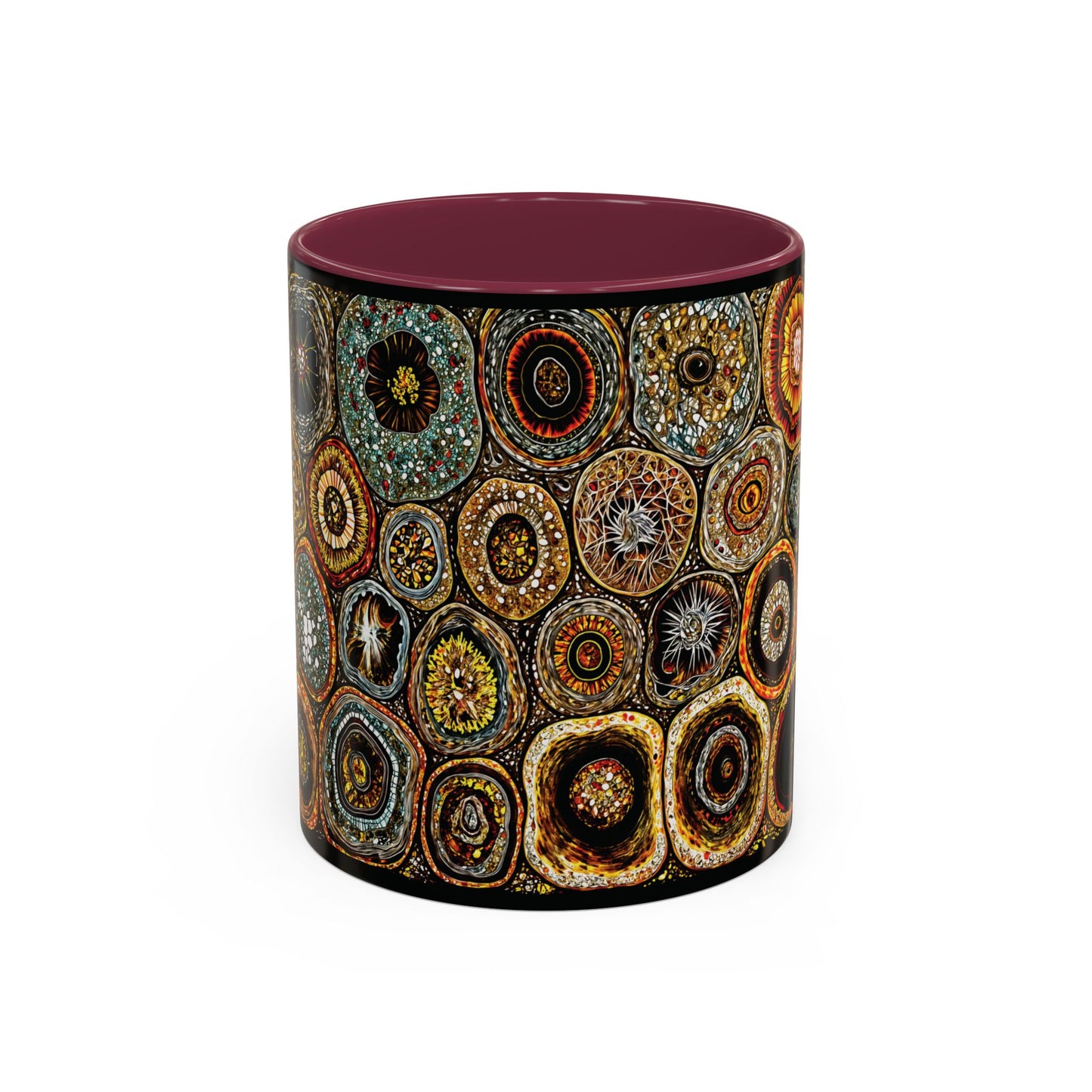 "Every Detail, His Design", Colorful Mugs (11oz, 15oz)