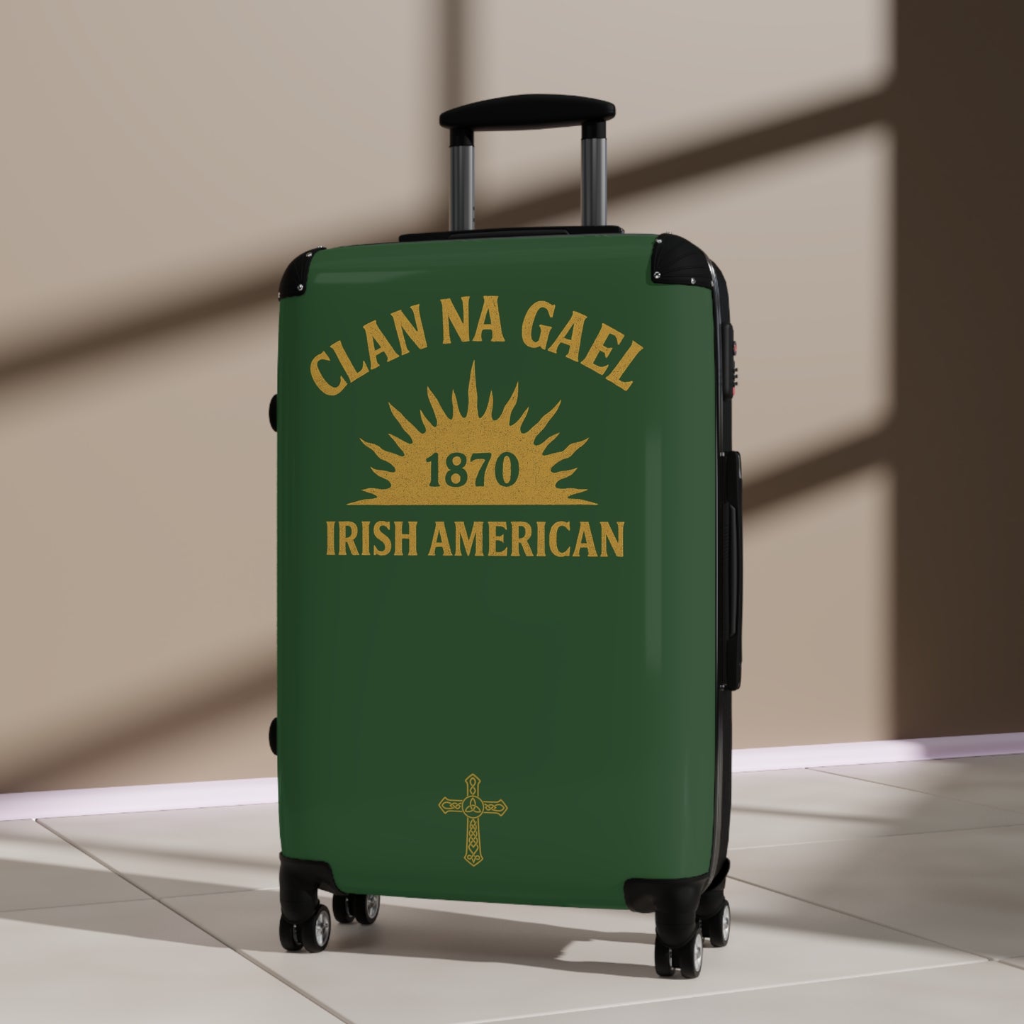 "Clan na Gael - Irish American", Suitcase (Brithemain Green)