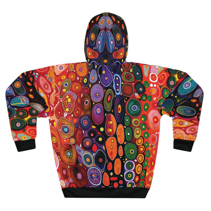 "Butterfly Colors", Unisex Wearable Art Pullover Hoodie