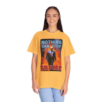 "Nothing Can Stop Trump", Unisex T-shirt (Light Colors)