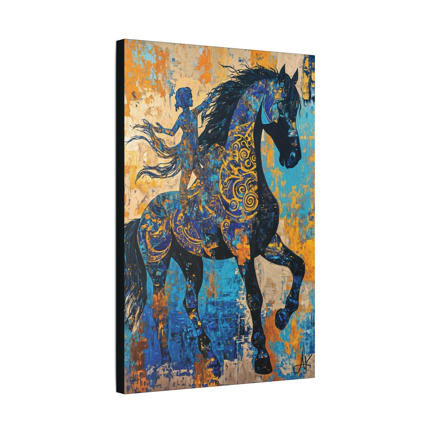"Unbridled Freedom", Stretched Classic Canvas Fine Art Print
