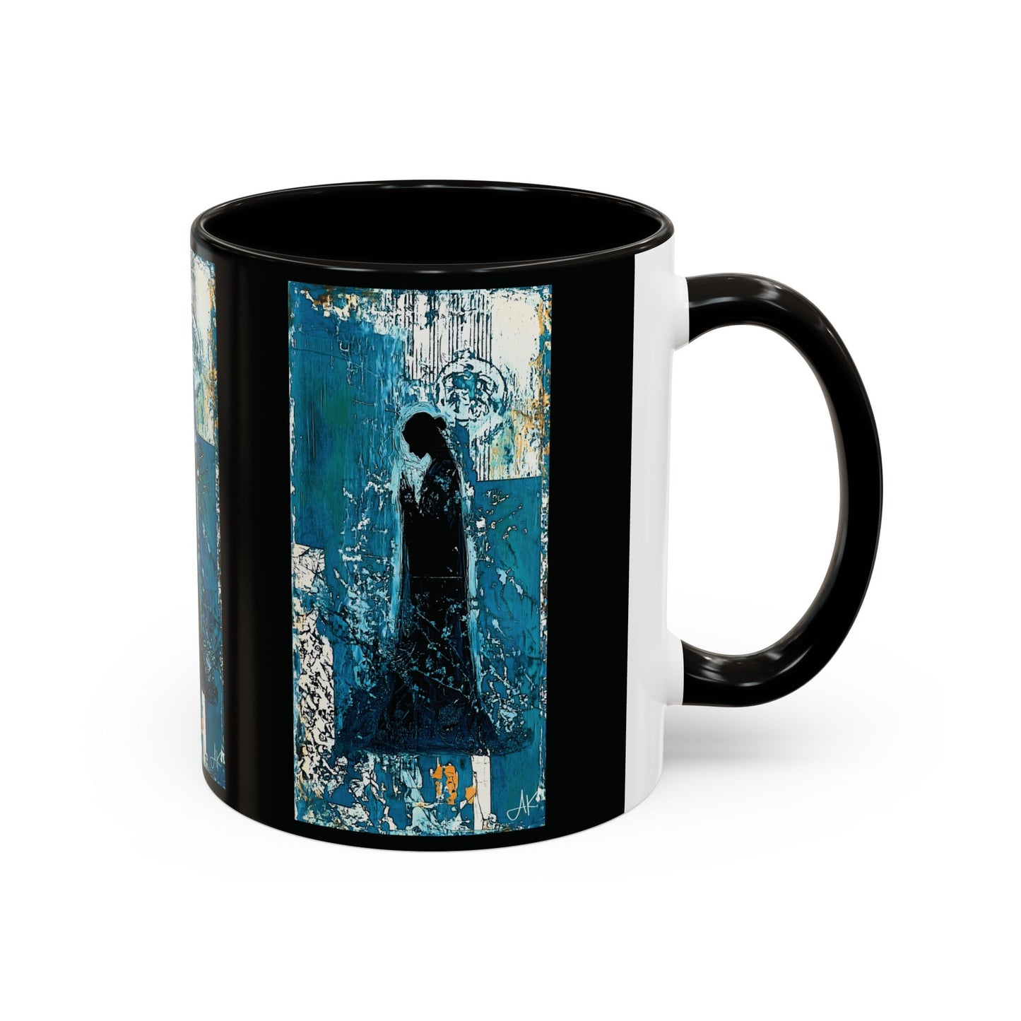 "Behold the Handmaid - Luke 1:38", Colorful Mugs (11oz, 15oz)