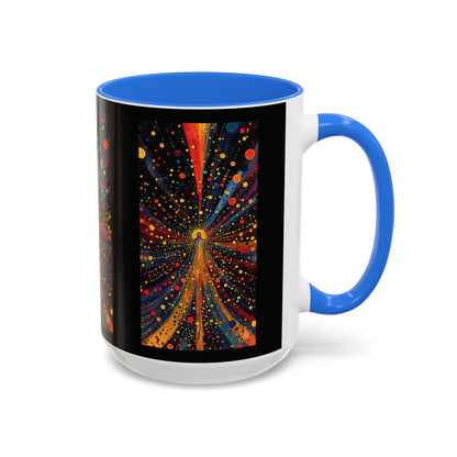 "Illuminated by Grace - 2 Corinthians 4:6", Colorful Mugs (11oz & 15oz)
