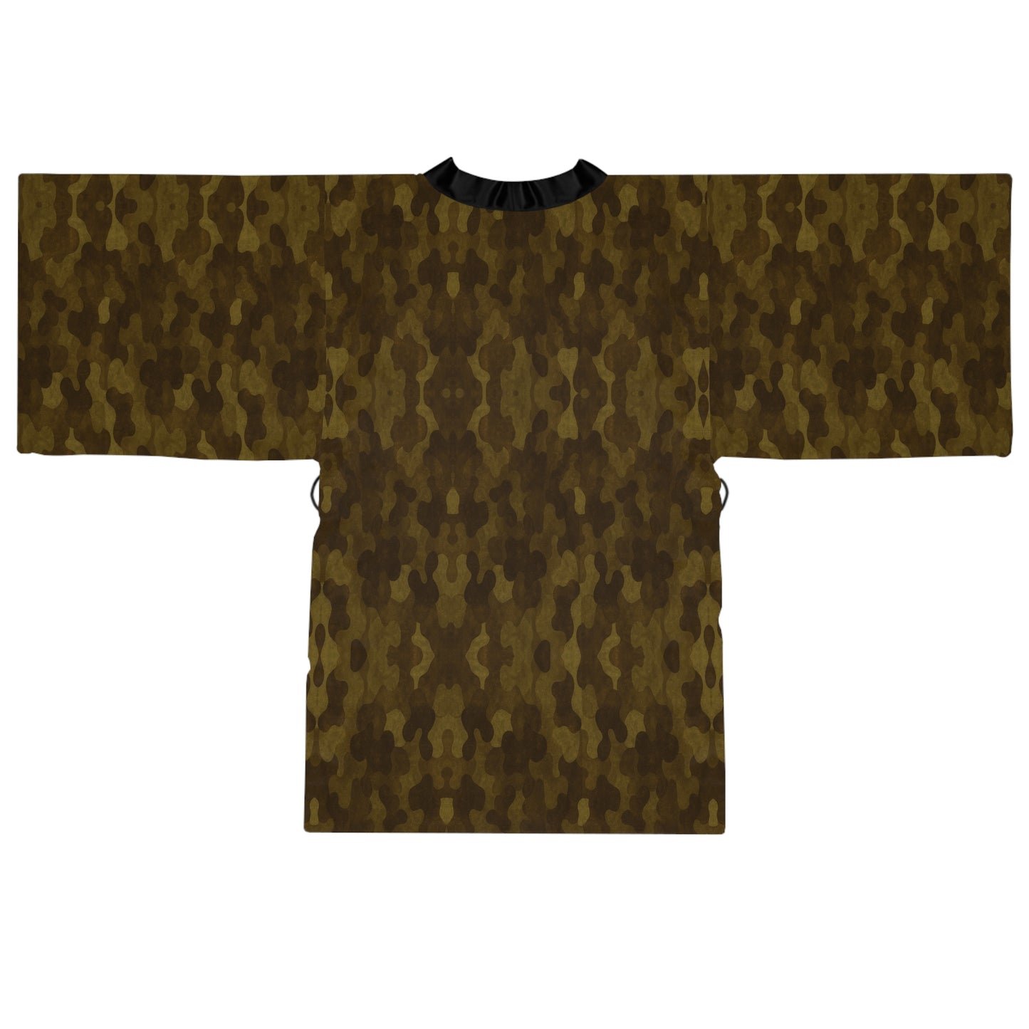 "Swamp Recon Camouflage", Long Sleeve Kimono Robe