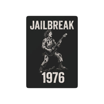 "Jailbreak 1976", Cultural Playing Cards (70's Black)