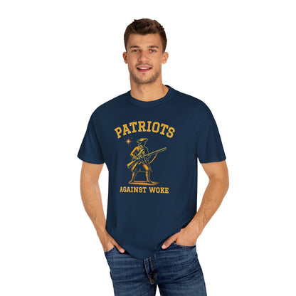 "Patriots Against Woke", Unisex T-shirt