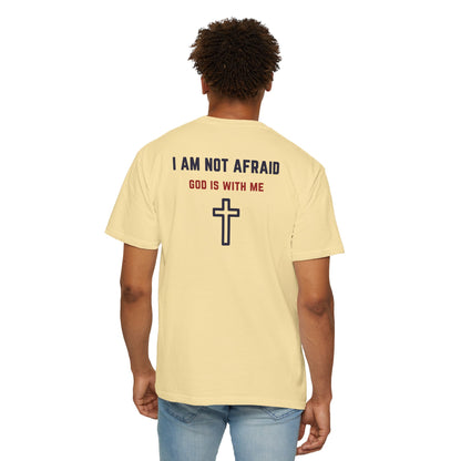 "I am not Afraid", Unisex T-shirt (Light Colors)