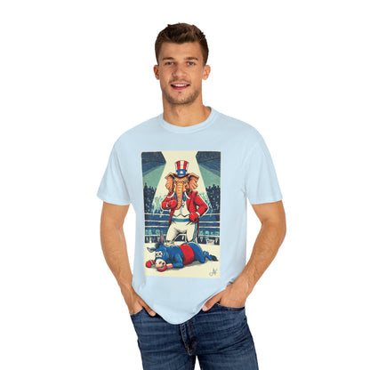 "Brutal Woke Knockout 2024", Unisex T-shirt (Light Colors)