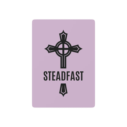 "Steadfast Cross", Christian Playing Cards (Thistle)