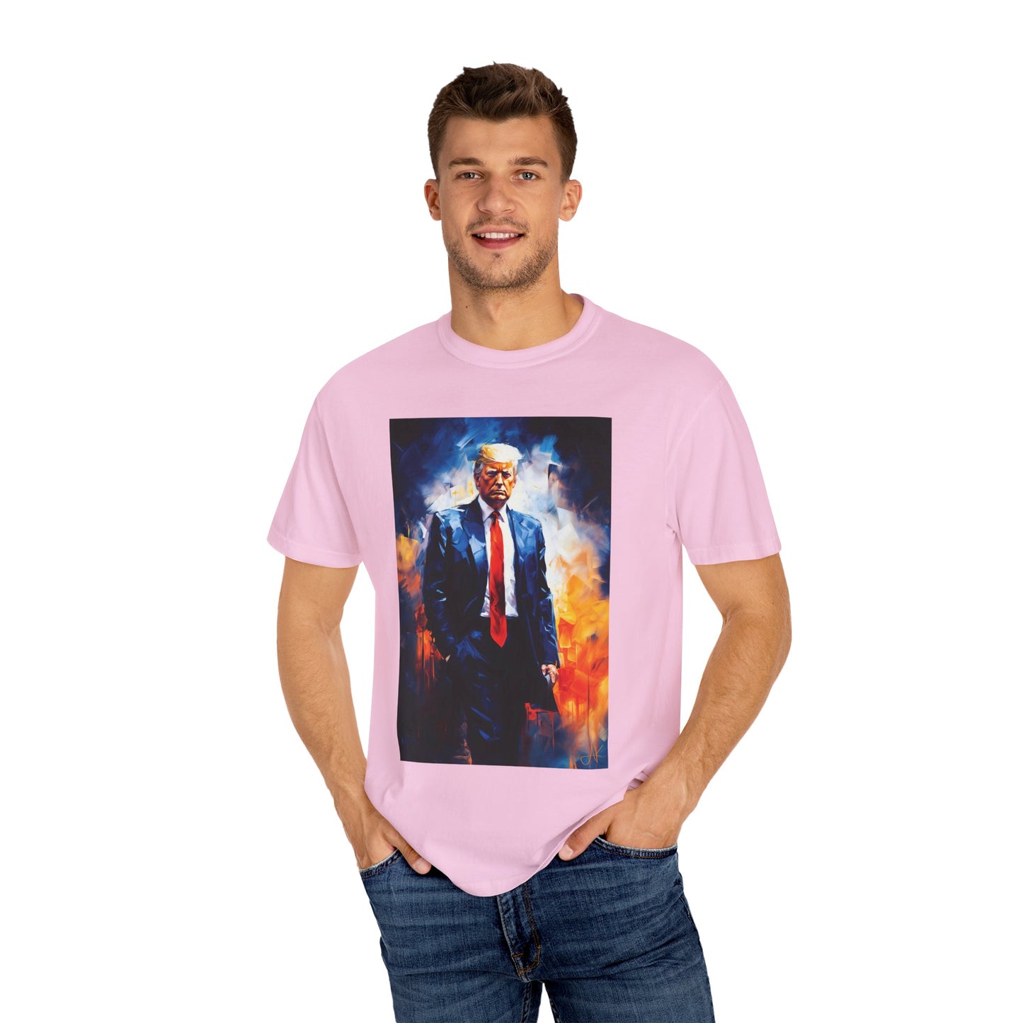 "Trump Portrait" #22, Unisex T-shirt (Light Colors)