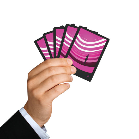 "The Beauty of Curves", Fine Art Playing Cards (Void Black)