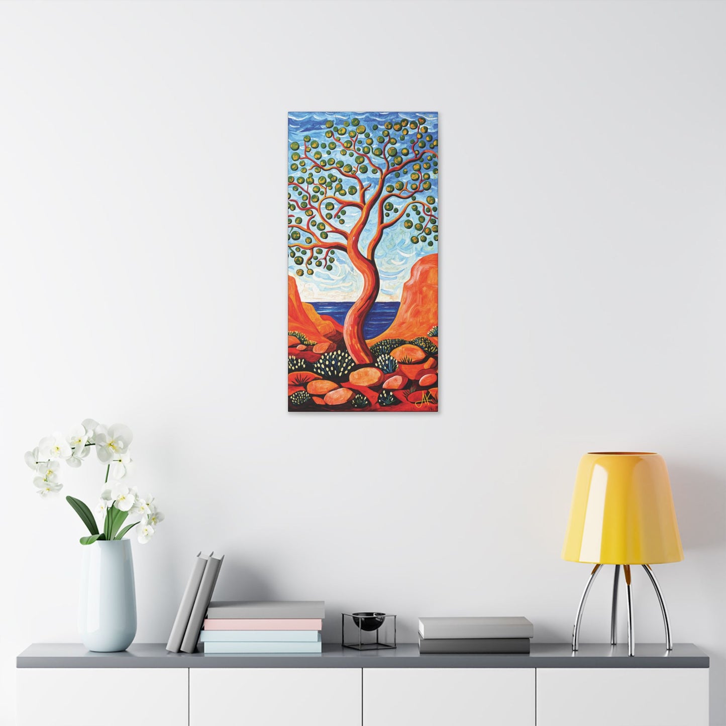 "Salt and Sunlight", Stretched Classic Canvas Fine Art Print