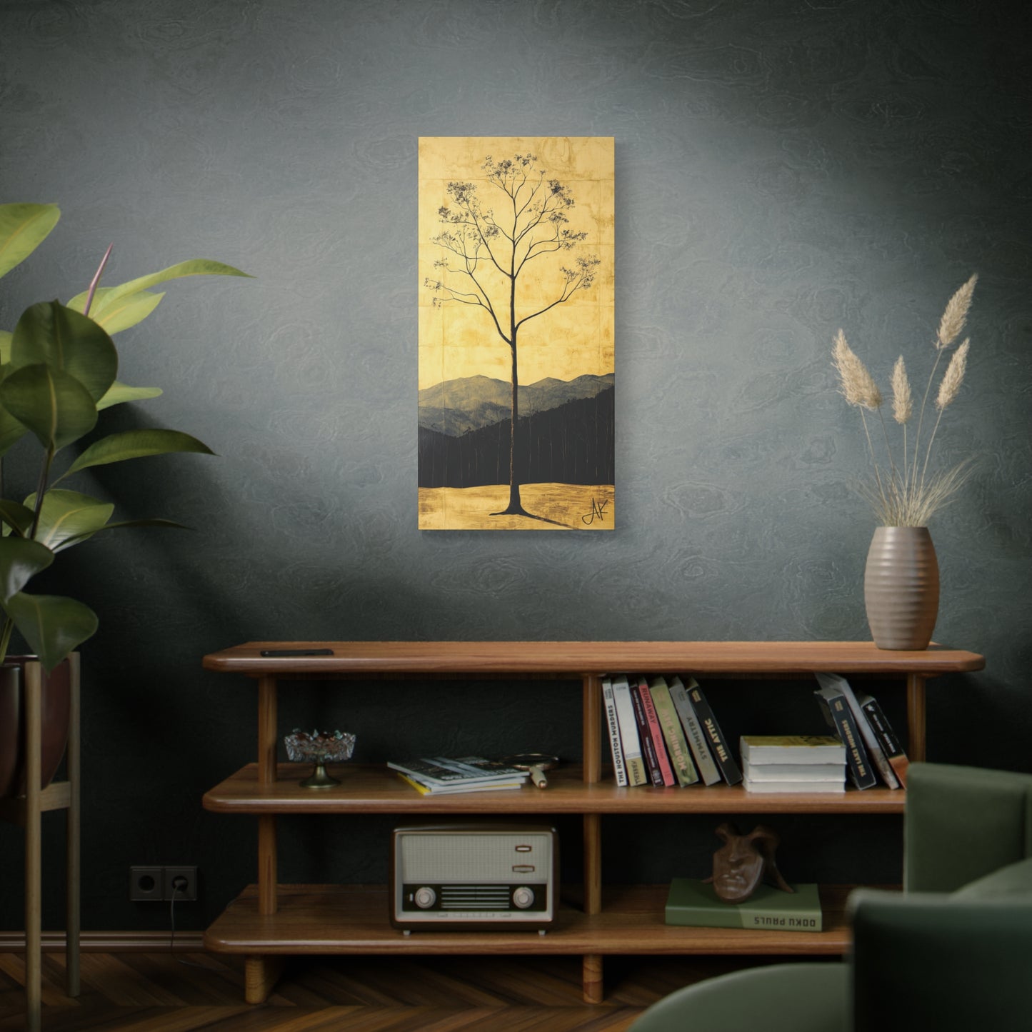 "Marker Tree of the Free Man", Fine Art Matte Canvas, Stretched, 1.25"