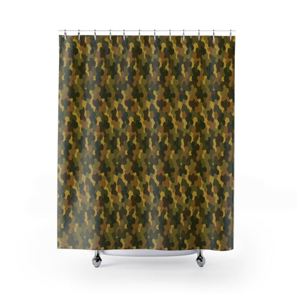"SASR Day-Ops Camouflage", Shower Curtains