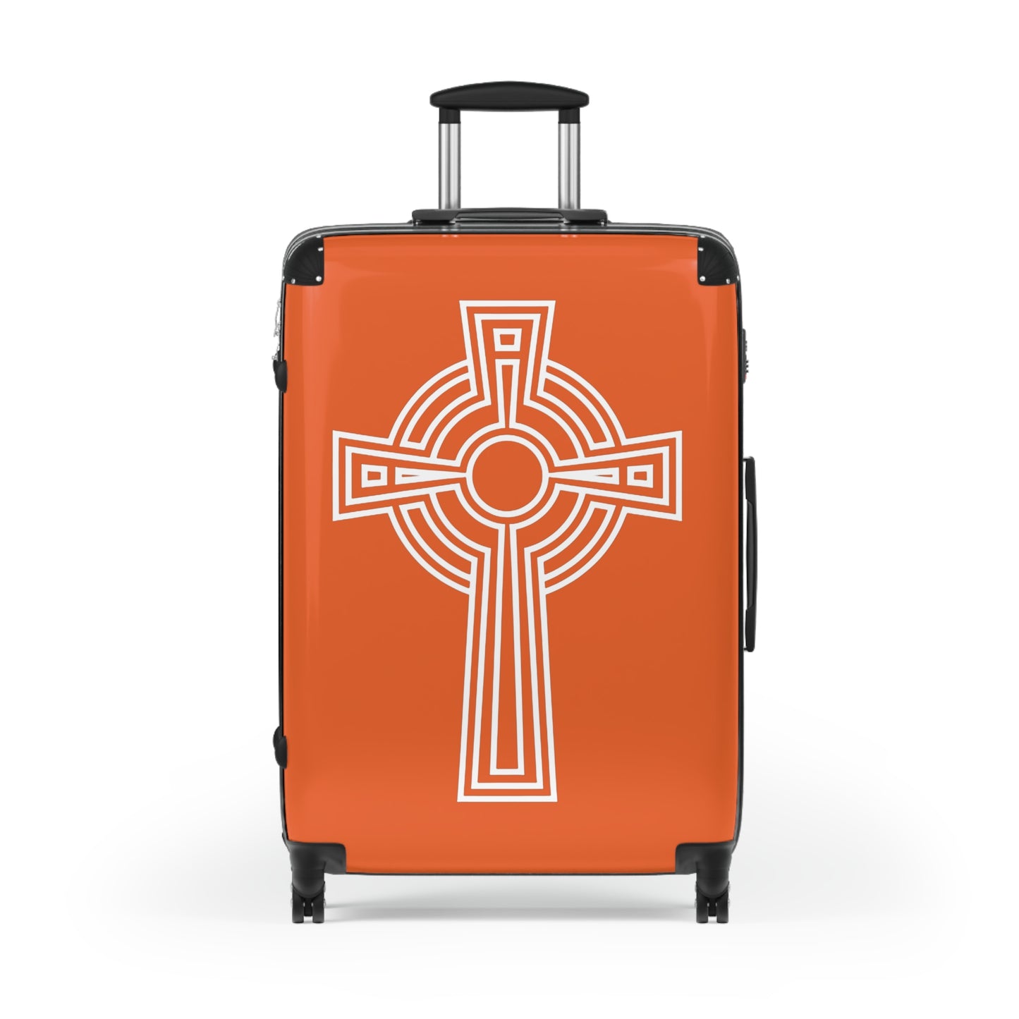"A Simple High Cross", Suitcases (Dark Orange)