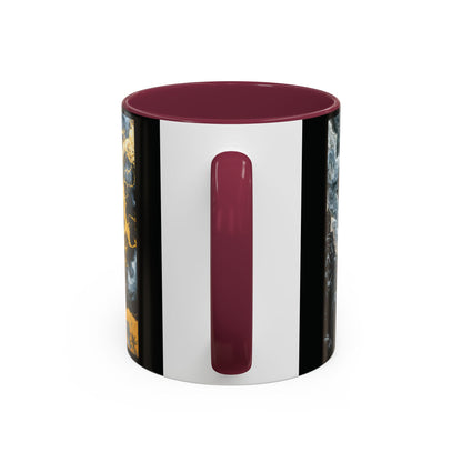 "An Crann Naomh (Gaelic) - The Sacred Tree (English)", Colorful Mugs (11oz & 15oz)