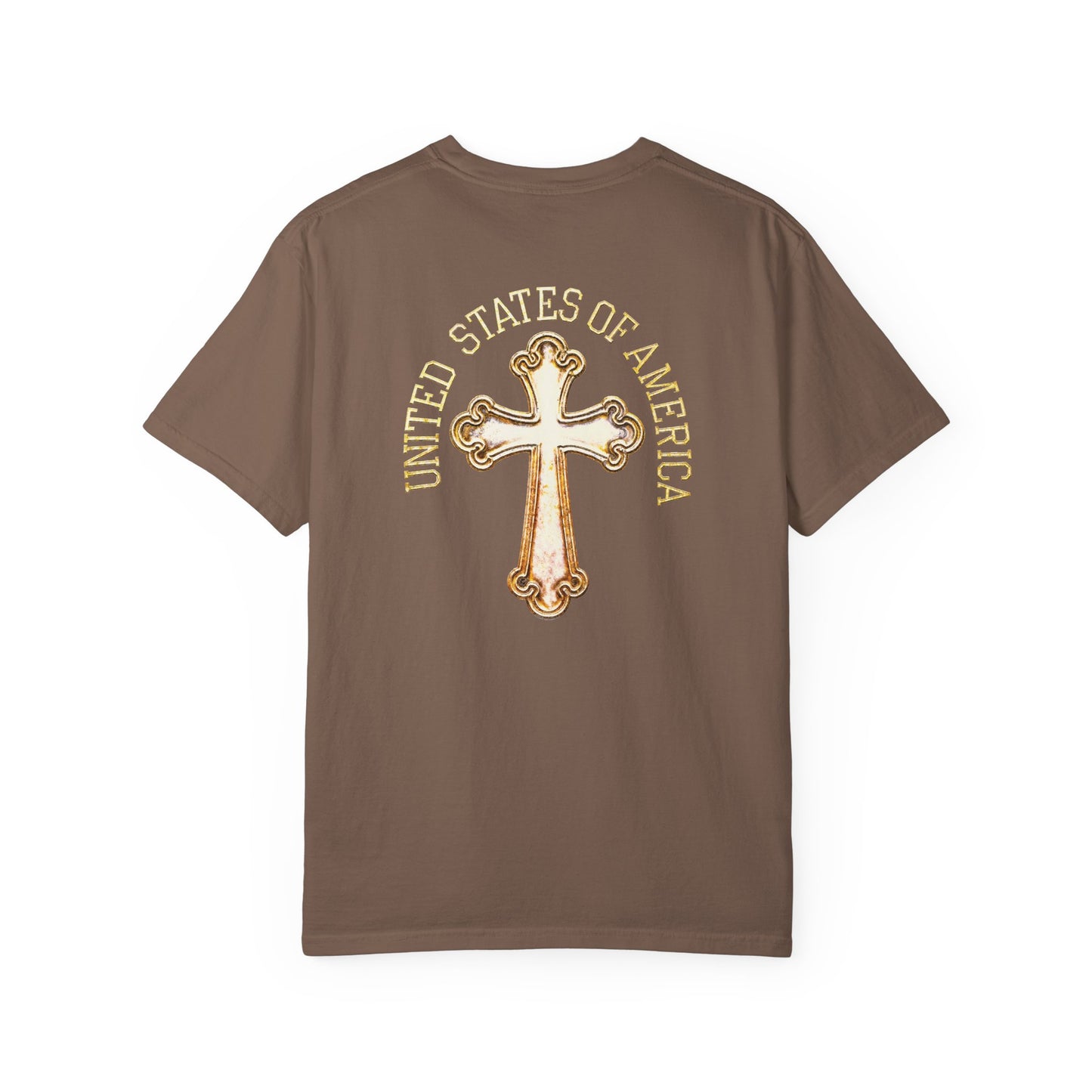 "USA Gold Cross", Unisex T-shirt