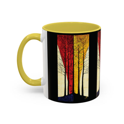 "Go Out in Joy" Isaiah 55:12 (NIV)", Colorful Mugs (11oz & 15oz)