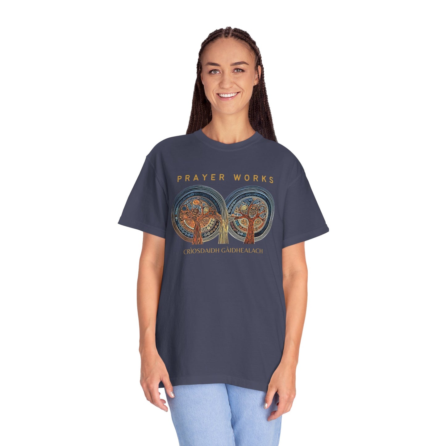"Prayer Works - Criosdaidh Gàidhealach", Unisex T-shirt