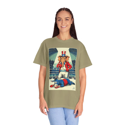 "Brutal Woke Knockout 2024", Unisex T-shirt (Light Colors)