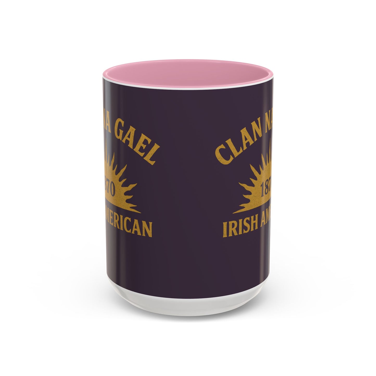 "Clan na Gael - Irish American", Colorful Mugs (11oz, 15oz) (Purple Verbena)