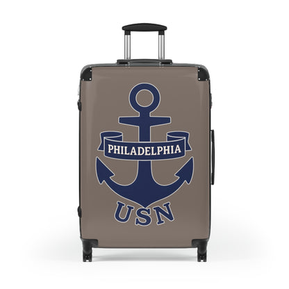 "USN Anchor", Suitcase (Tattletail Brown)