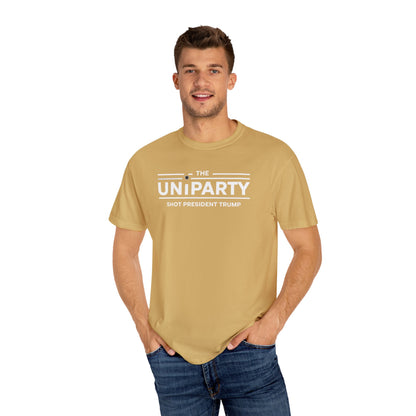 "The Uniparty Shot President Trump" #03, Unisex T-shirt