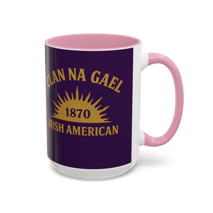 "Clan na Gael - Irish American", Colorful Mugs (11oz, 15oz) (3B0A4F)