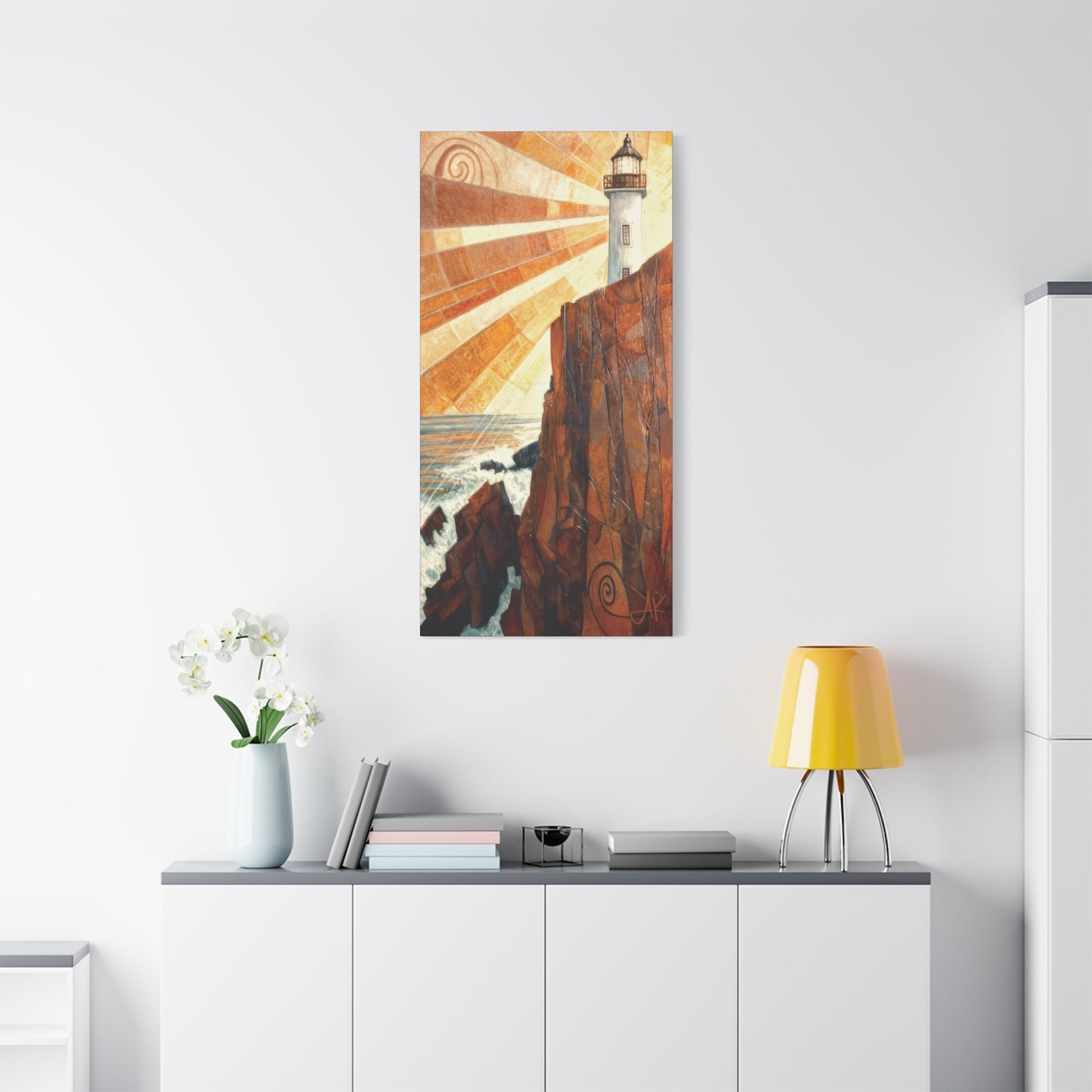 "Light on the Western Edge", Fine Art Matte Canvas, Stretched, 1.25"