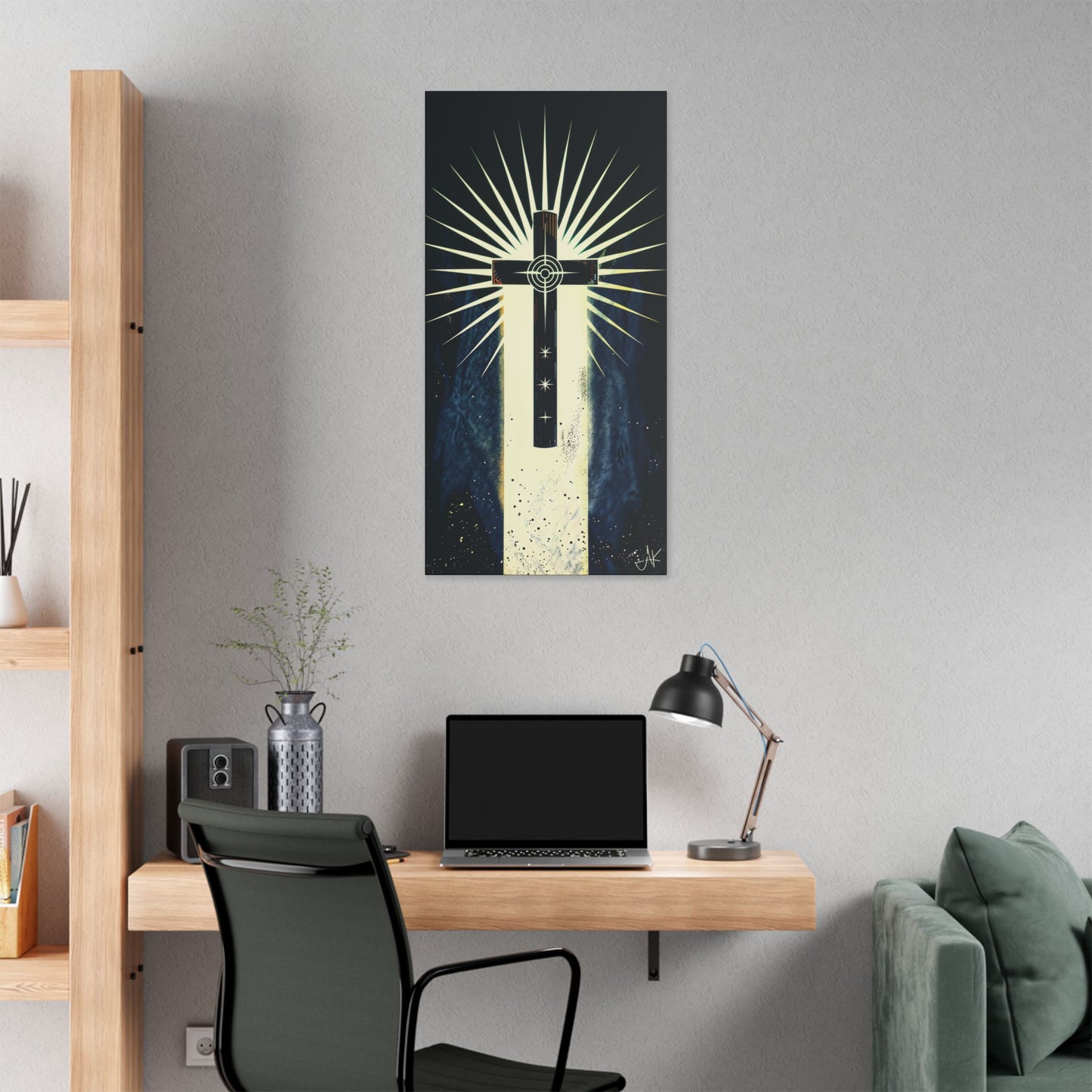 "The Light in Darkness", Stretched Classic Canvas Fine Art Print