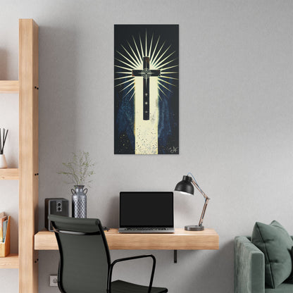 "The Light in Darkness", Stretched Classic Canvas Fine Art Print