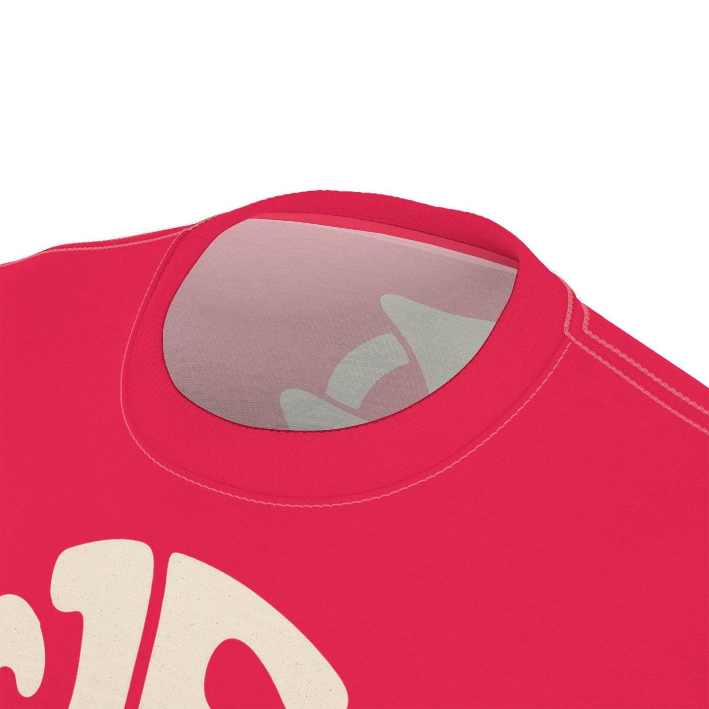 "Retro Jesus", Unisex T-shirt (Sanguine Red)