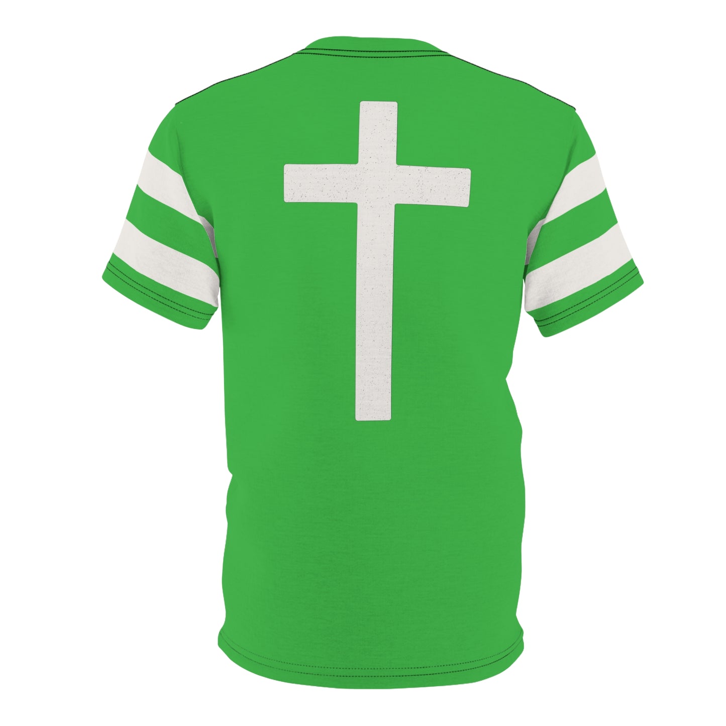 "Faith Overcomes Fear", Unisex Tee (Lime Green)
